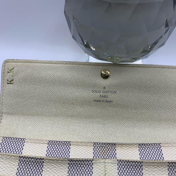 Louis Vuitton Sarah long wallet Damier Azure - Picture 4 of 10
